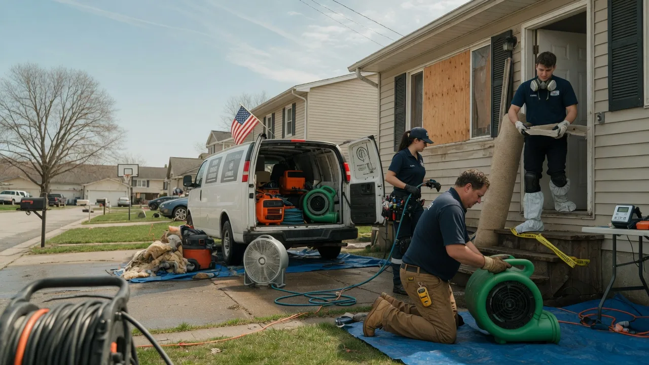 Water Damage Restoration in Fort Lee, VA near me